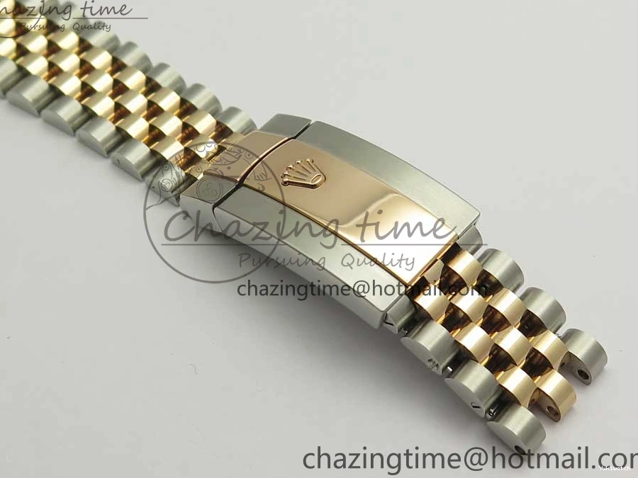 Black 904 36mm Jubilee Wrapped RG Bracelet 116231 GMF SS SS RG DateJust on Dial Diam A2836 Wrapped 0313